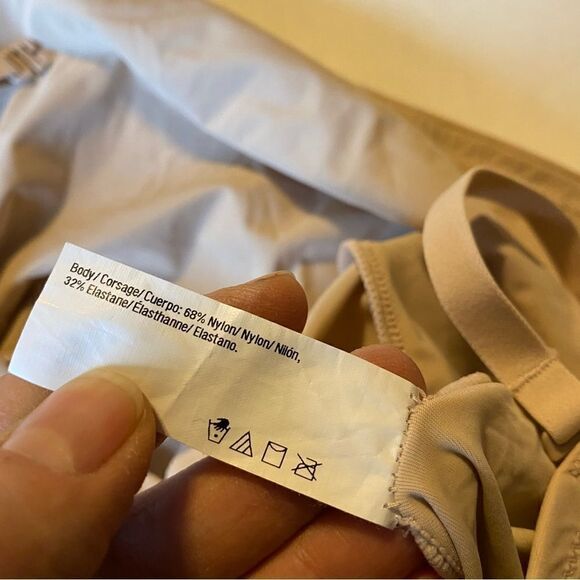 Maidenform 00224 Self Expressions Multi-Way Lite Shaping Slip Dress Beige Large - Picture 3 of 15